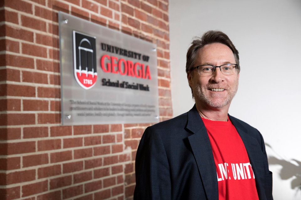 Anthony 'Tony' Mallon, clinical associate professor of social work and director of the Institute for Nonprofit Organizations (Photo: Dorothy Kozlowski)