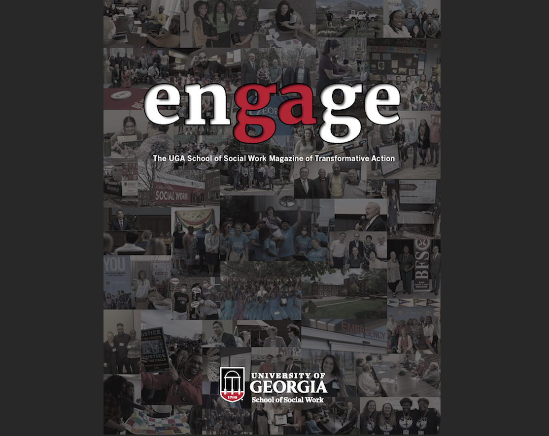 Engage Magazine cover