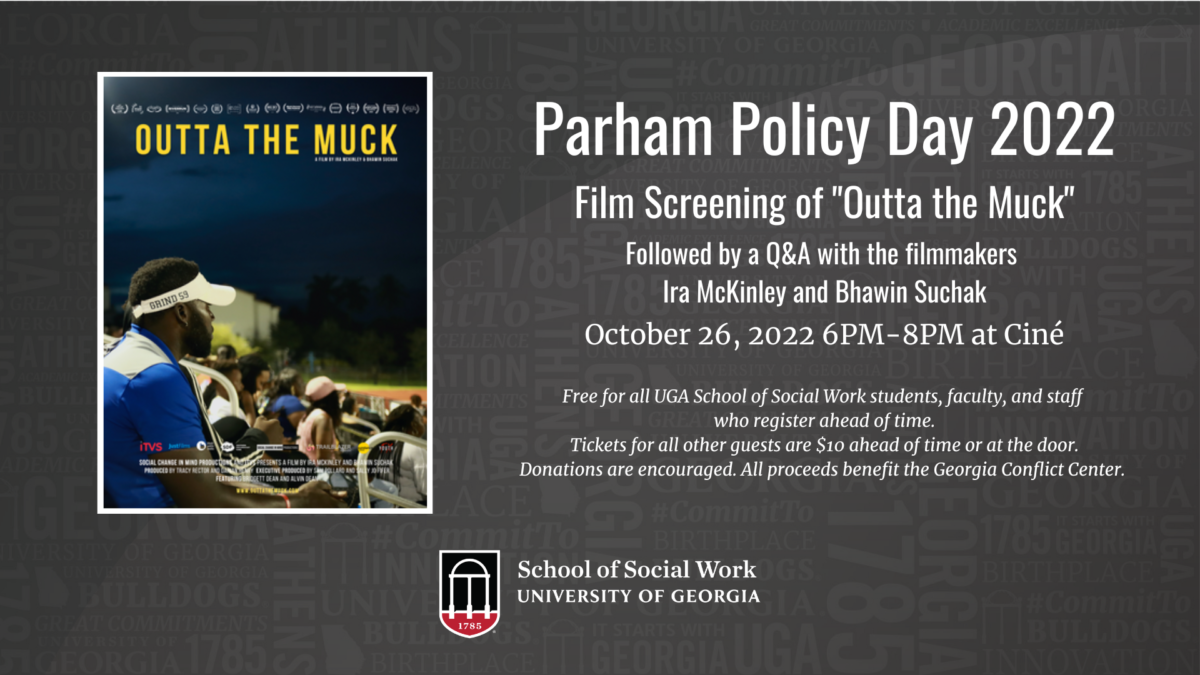 Graphic with details of film screening.