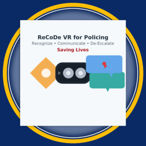 RecoDe VR for Policing Logo
