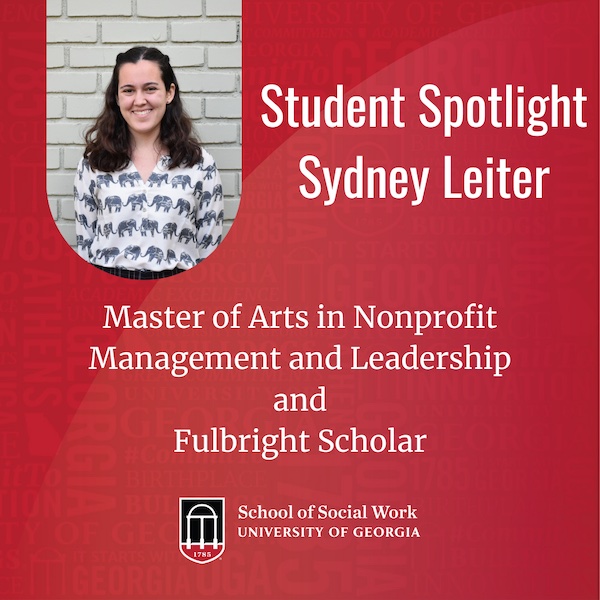 Sydney Leiter student spotlight graphic